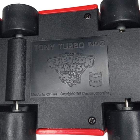 Tony Turbos Chevron Toy Car - Picture 6 of 6